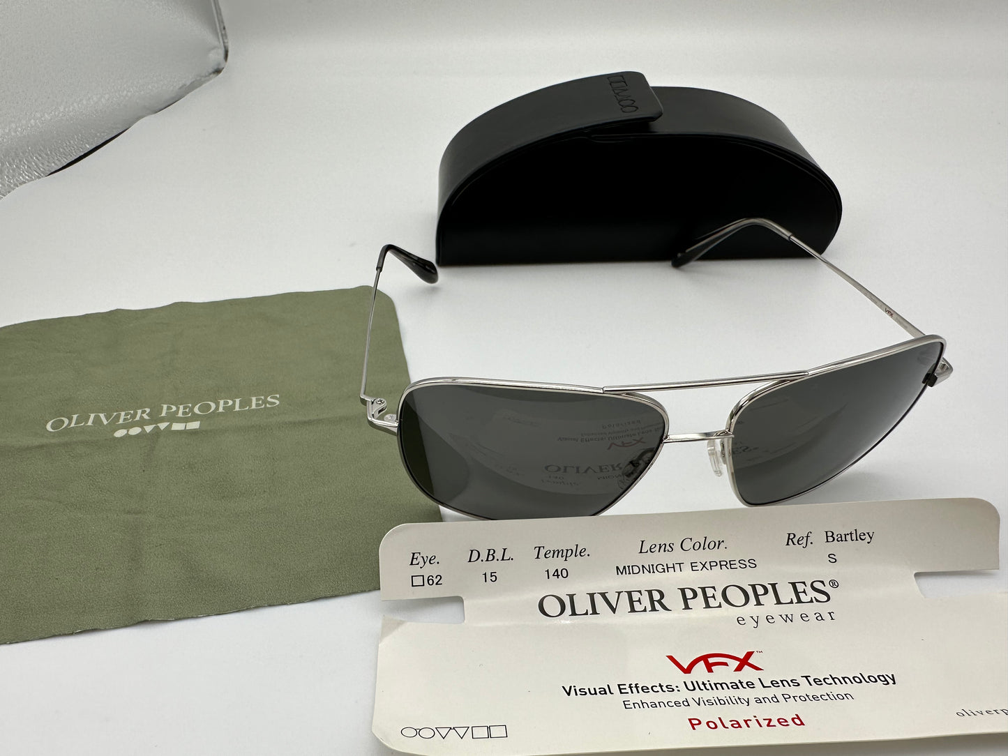 Oliver Peoples Bartley Midnight Express Polarized 62mm VFX