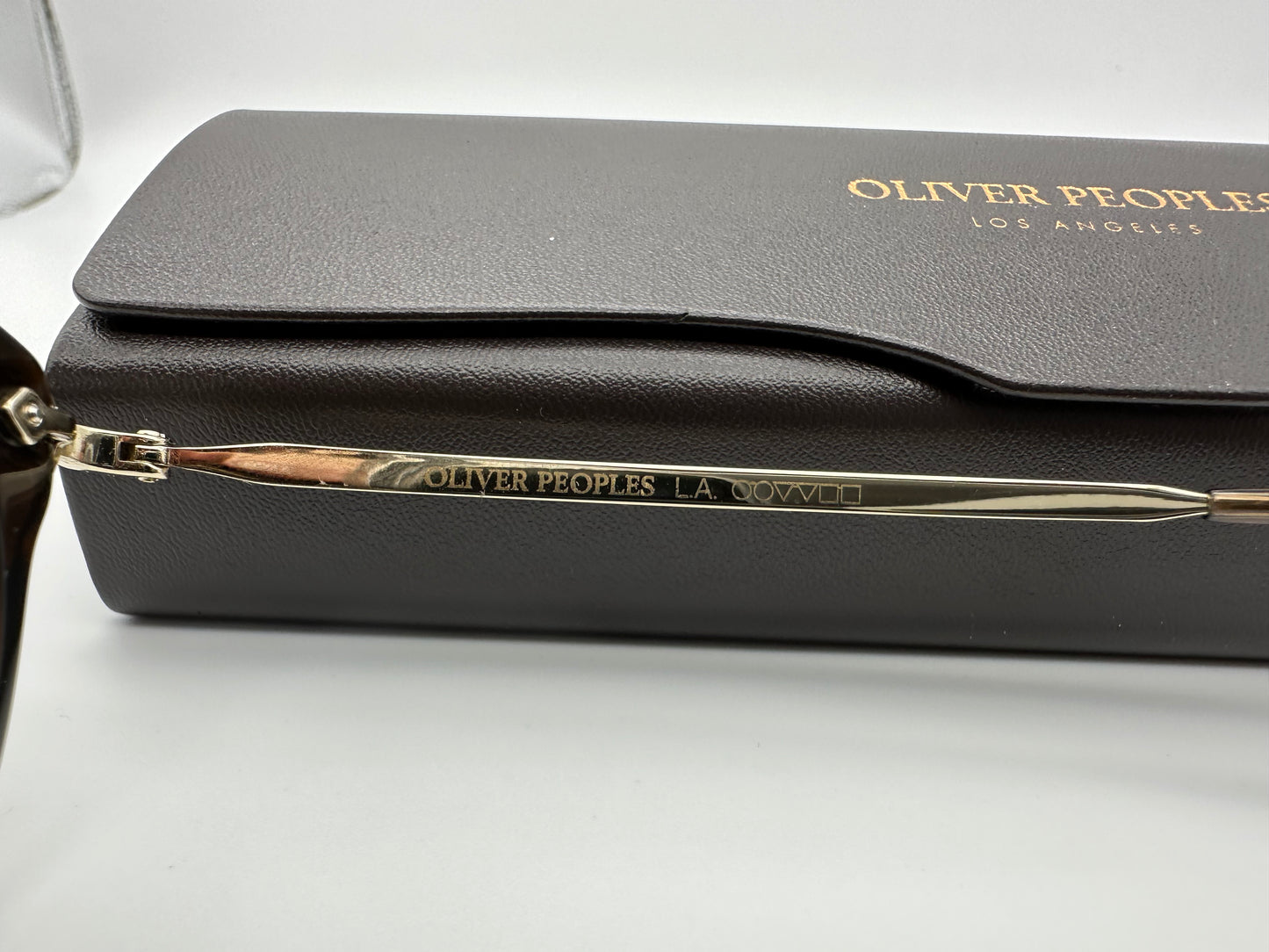 Oliver Peoples Remick 50mm Espresso/vibrant Green 1625/71 Italy