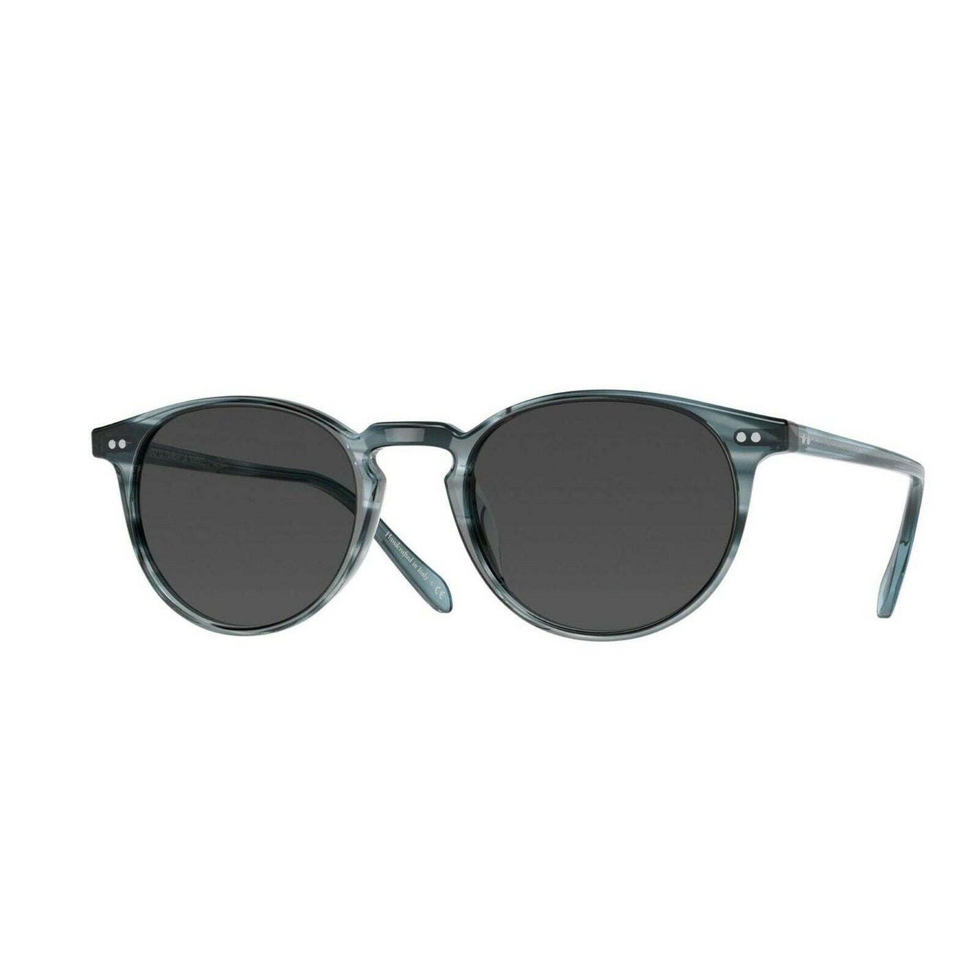 Oliver Peoples RILEY SUN Washed Lapis Carbon Gray OV5004SU 1704R5 Roun