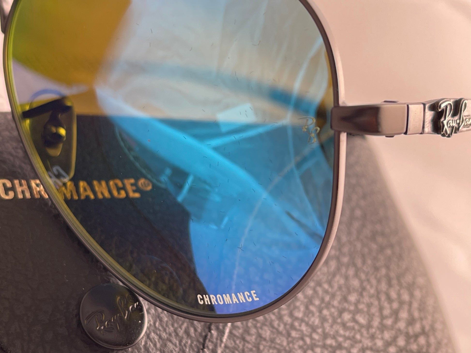 Ray ban chromance 2024 carbon fiber aviator