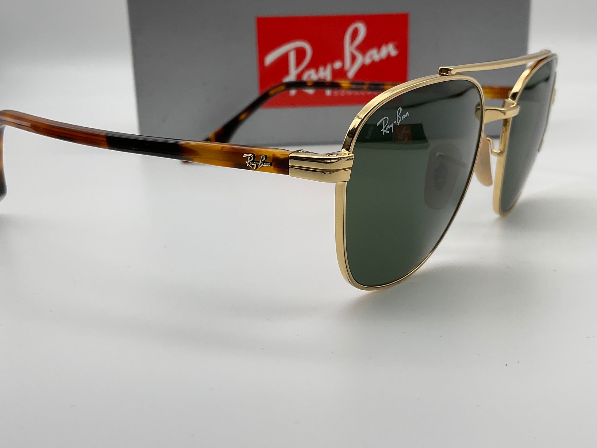 Ray ban top arista gold