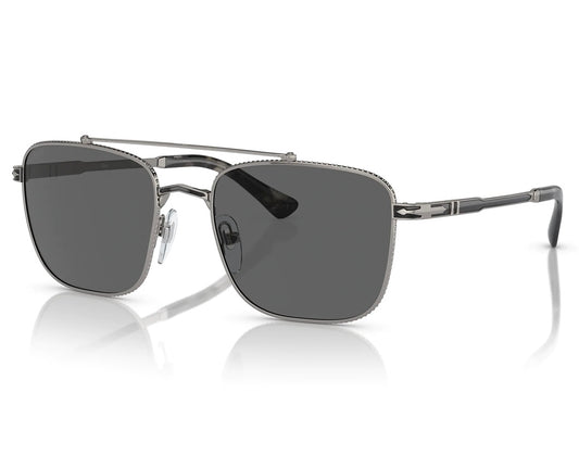 Persol PO 2487s Aviator 1110B1 55mm Gunmetal Black