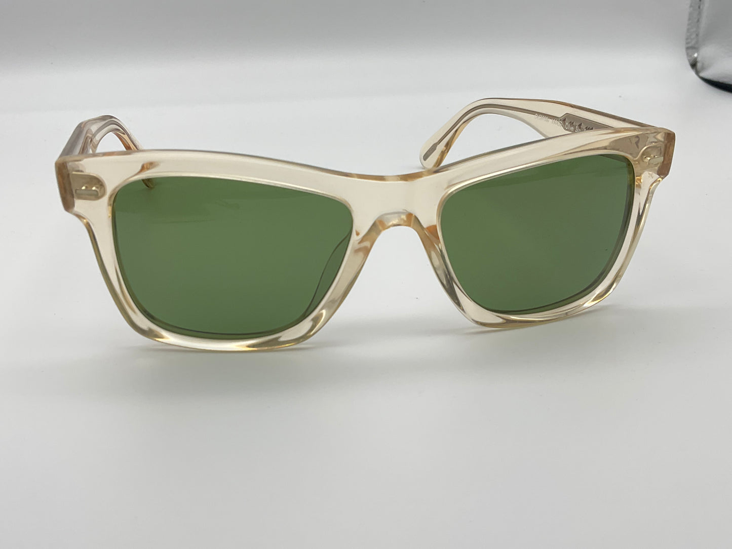 Oliver Peoples Oliver Sun 54mm Buff Green Glass lenses