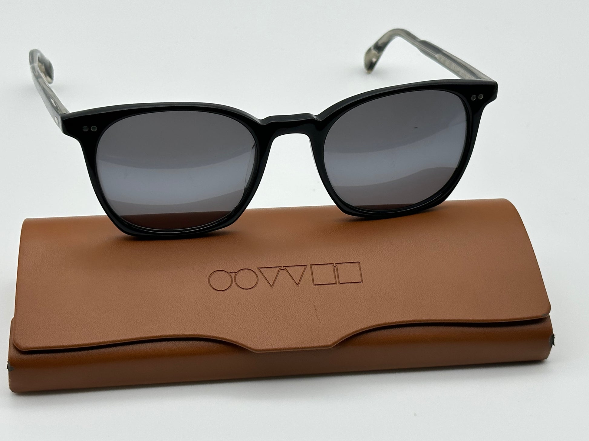 Oliver Peoples LA Coen 49mm CUSTOM 1 of 1 Silver Matte Lens