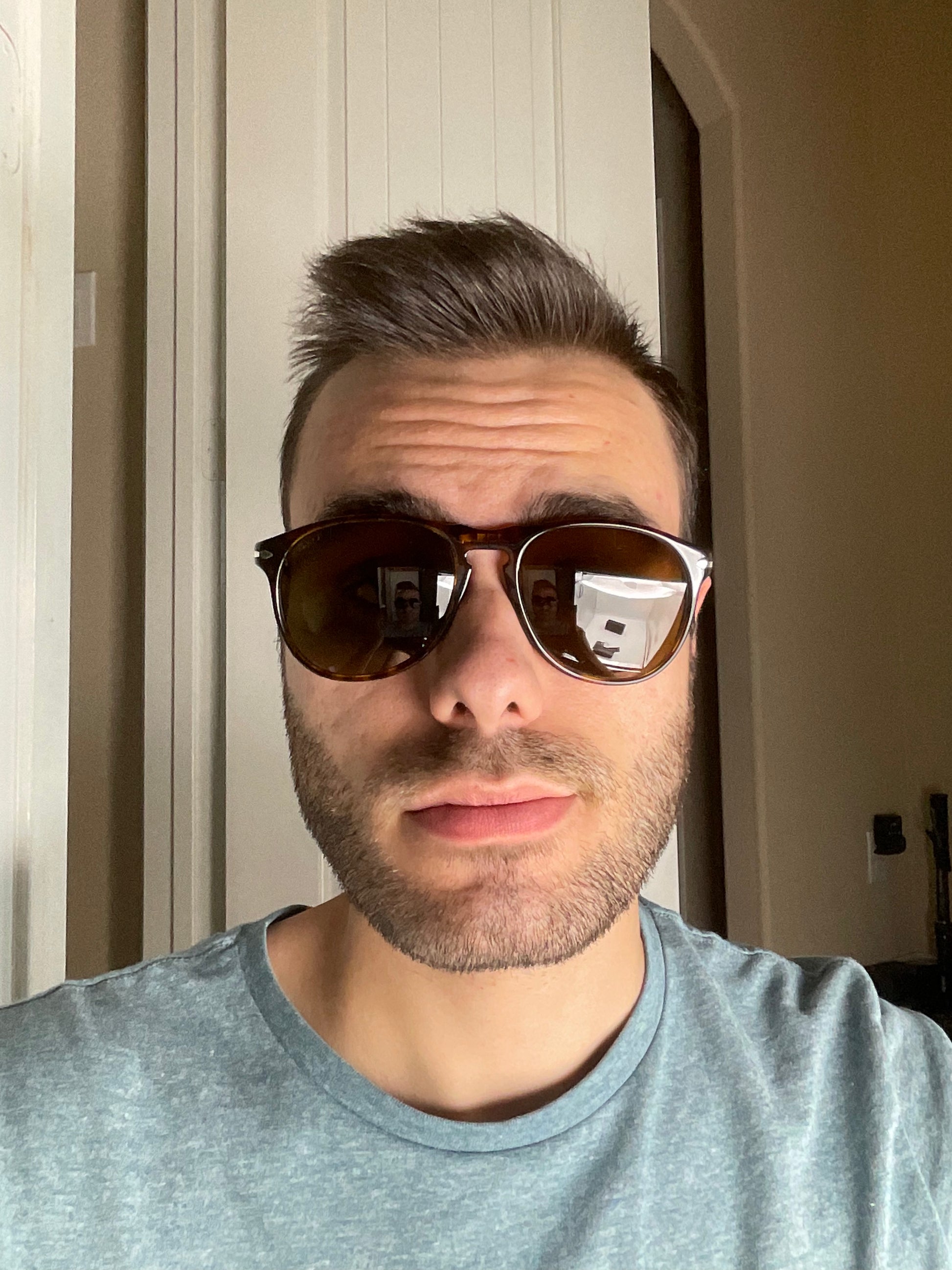 Persol PO 6649 24 57 Havana Brown Polarized Lenses Shade Review