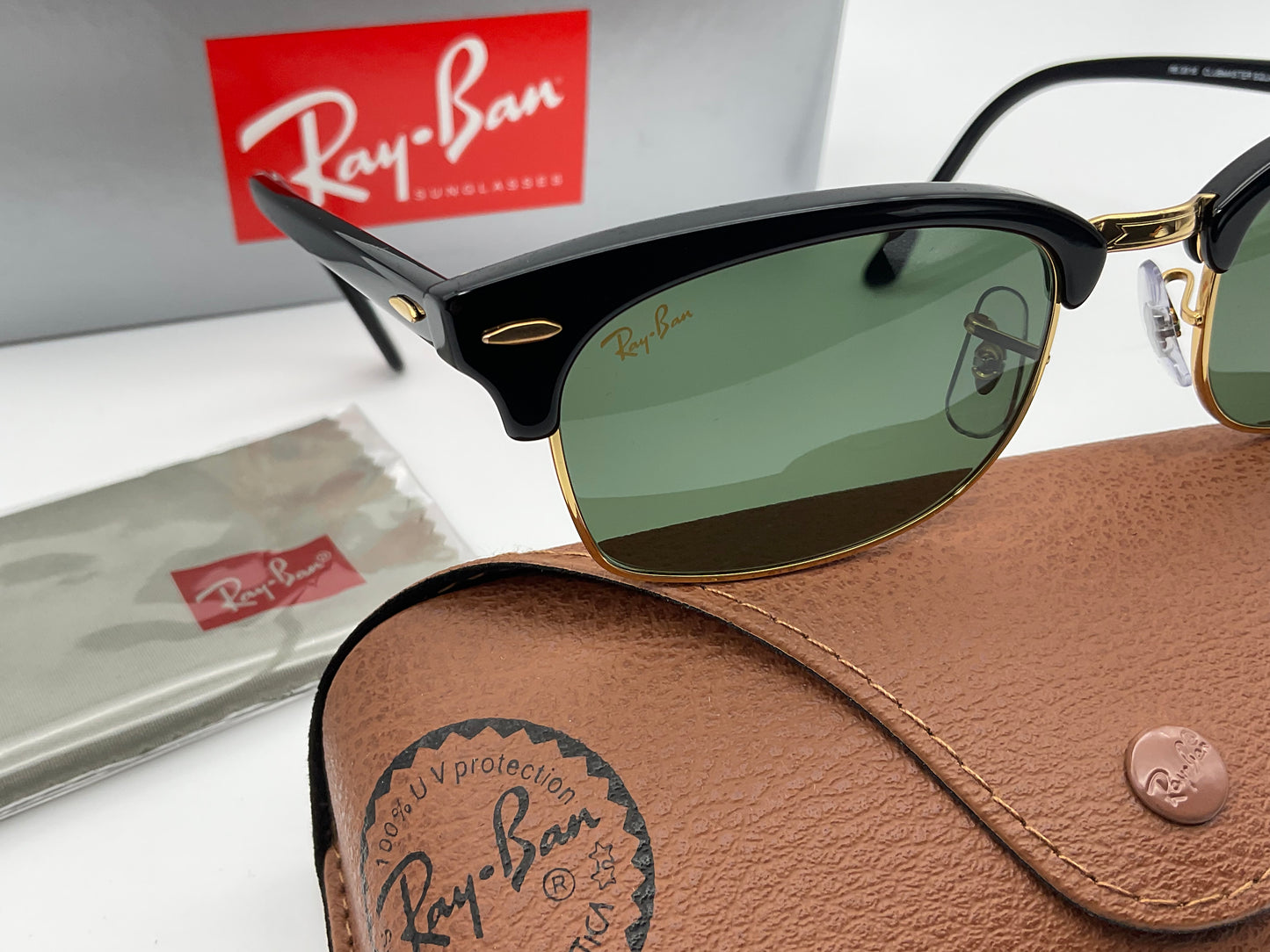 Ray Ban RB 3916 130331 Black G-15 Classic Sunglasses 52MM