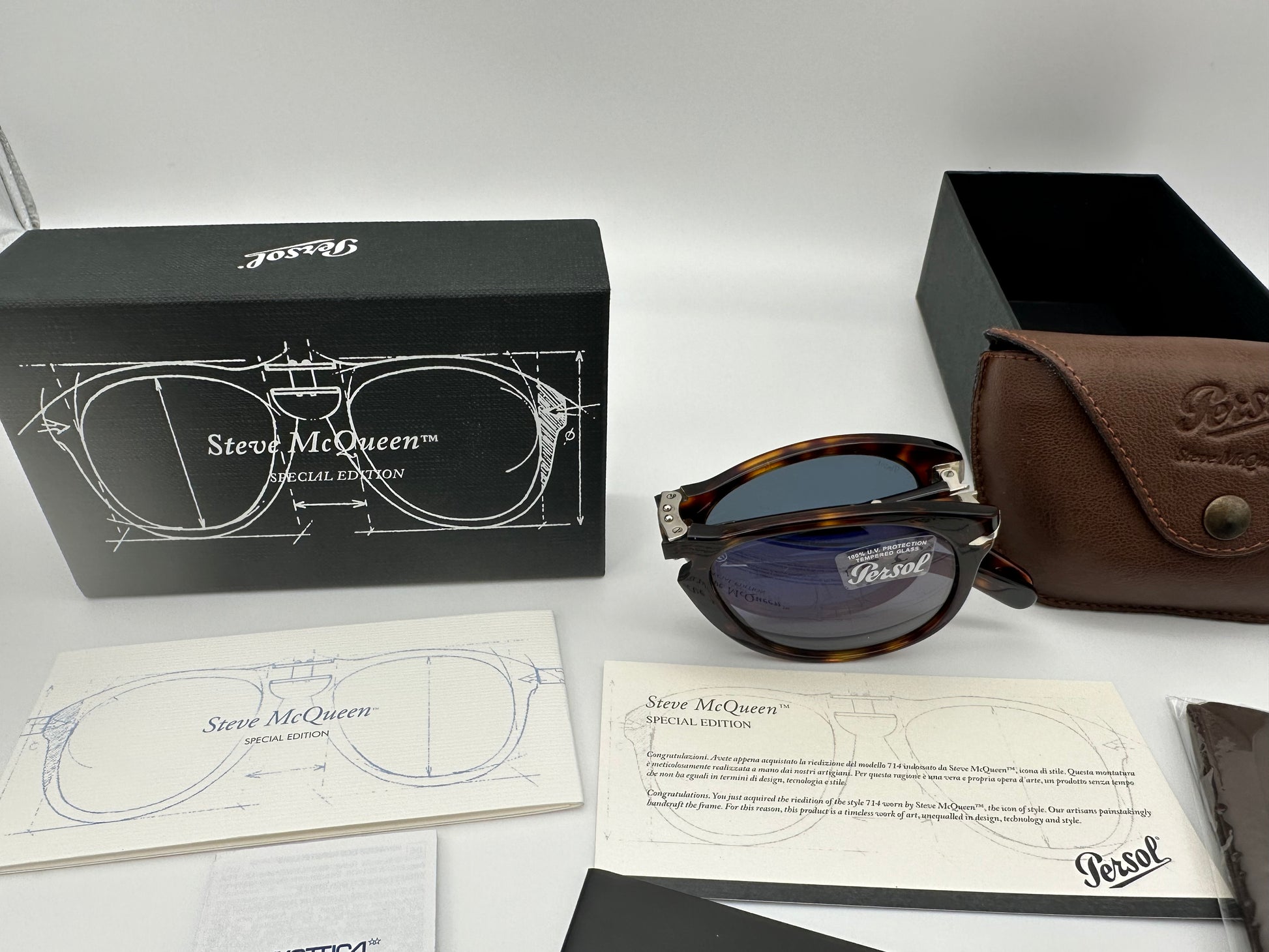 Persol 714 steve mcqueen top special edition