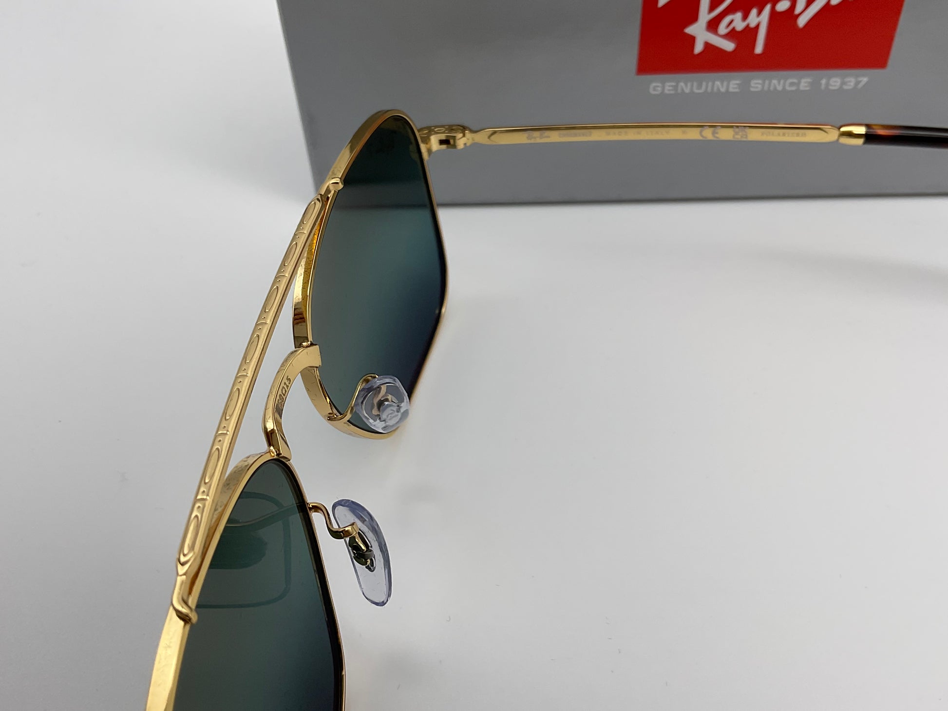 Ray-Ban NEW CARAVAN 58mm RB3636 9196G6 CHROMANCE Polarized Gold Ray-Ban NEW CARAVAN 58mm RB3636 9196G6 CHROMANCE Polarized Gold