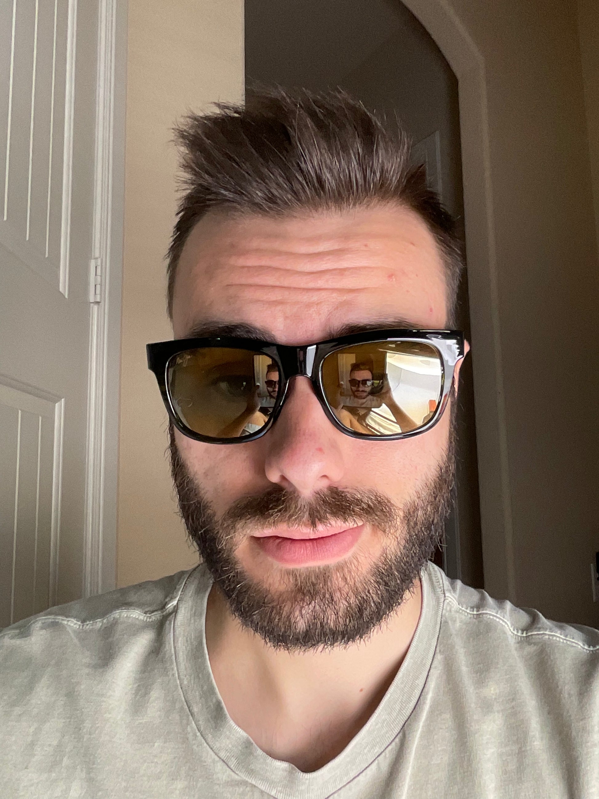 Maui Jim SNAPBACK HT730 15C Green Stripe 53mm Sunglasses Polarized Mau Shade Review Store