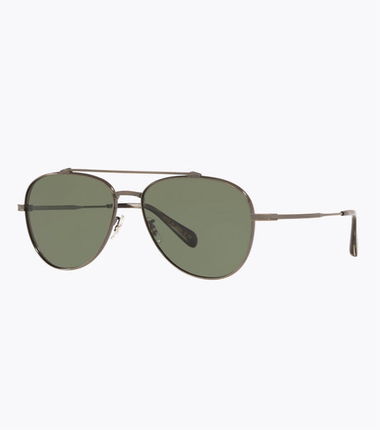 Oliver Peoples RIKSON OV 1266ST Antique Pewter/G-15 Polarized (50769A) Sunglasses