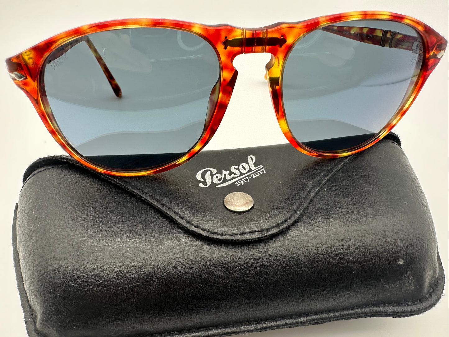 Persol 100 Years Limited Edition PO 6649 1917-2017 Made In Italy 55mm USED