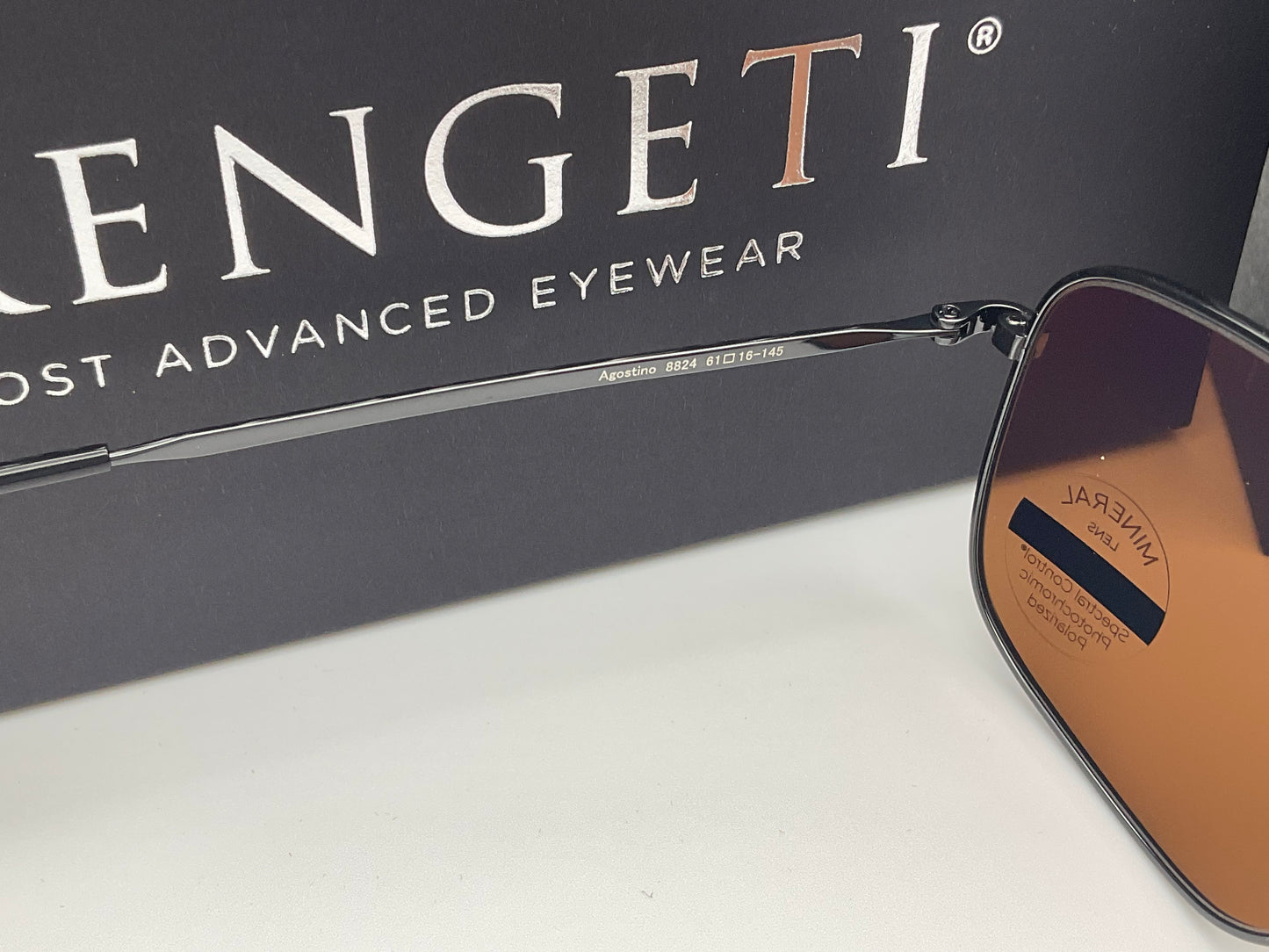 Serengeti Agostino Polarized Drivers Photochromic Glass Lens Navigator Sunglasses Japan