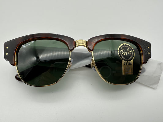Ray Ban Mega Clubmaster 53mm tortoise gold