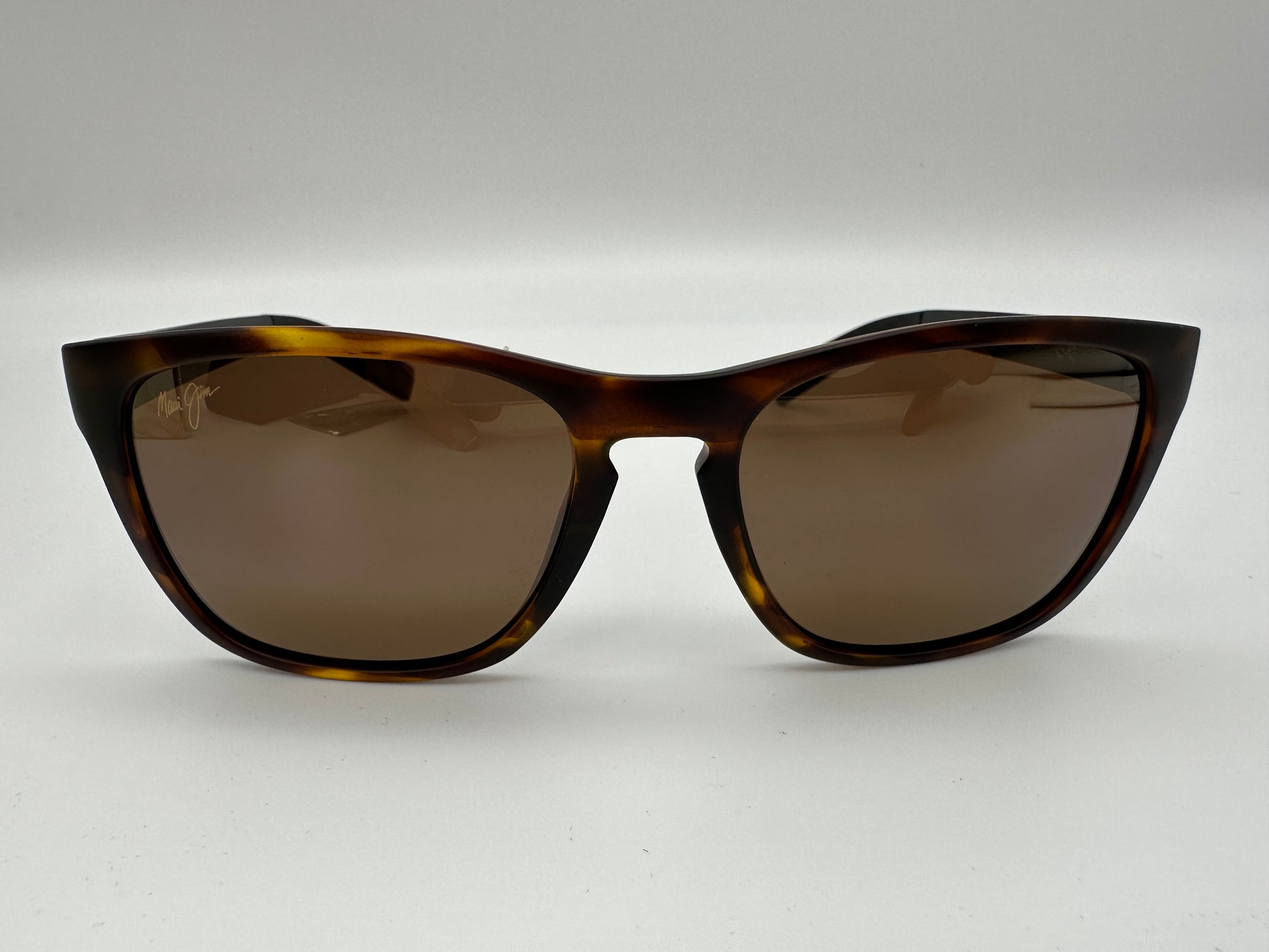 New Maui Jim Longitude Polarized Sunglasses Matte Tortoise/Bronze 762 ...