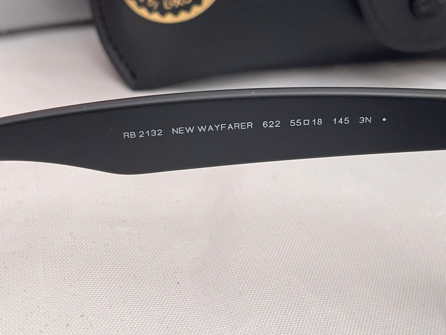 Ray-Ban New Wayfarer Green 55mm Lenses RB2132 622