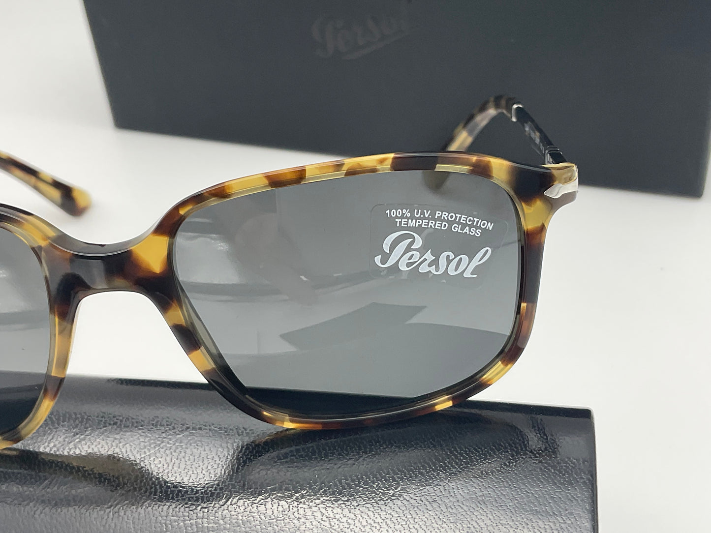 Persol PO 3246S 53mm Light Havana/Grey 53/17/140 Sunglasses