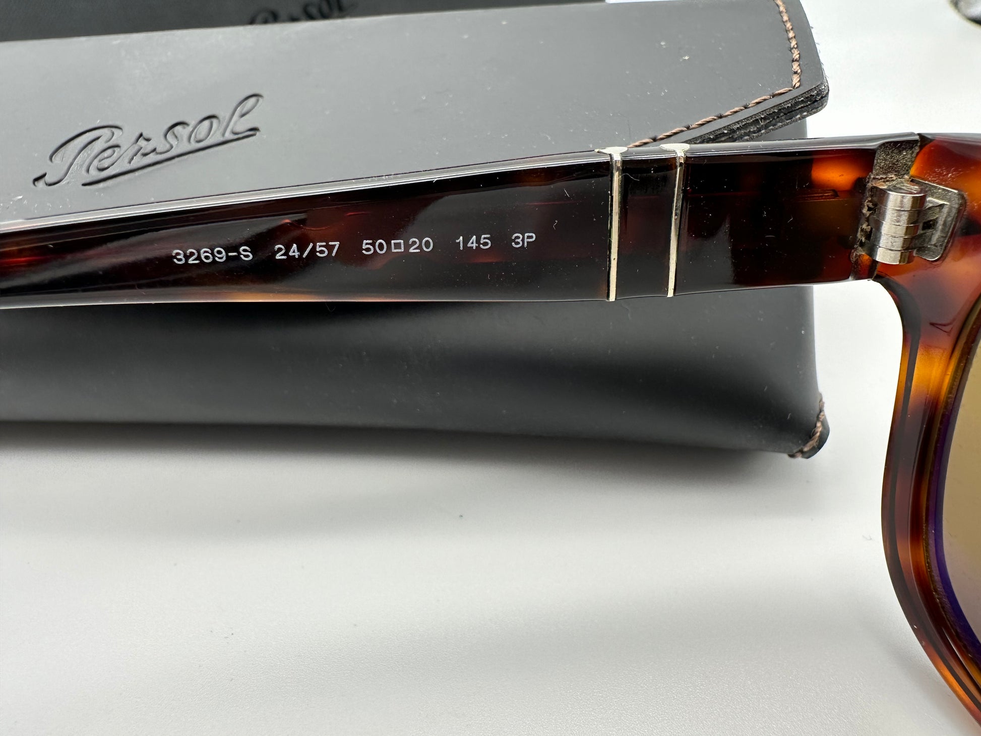 Persol Wayfarer 50mm PO3269S 24 57 Havana Brown Polarized RectangleSu Shade Review Store