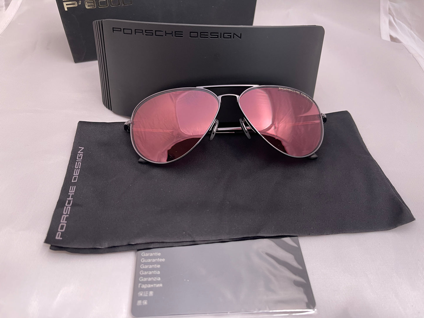 NIB Genuine Porsche Design Sunglasses P 8508 J Dark Gray Jester Re Shade Review Store