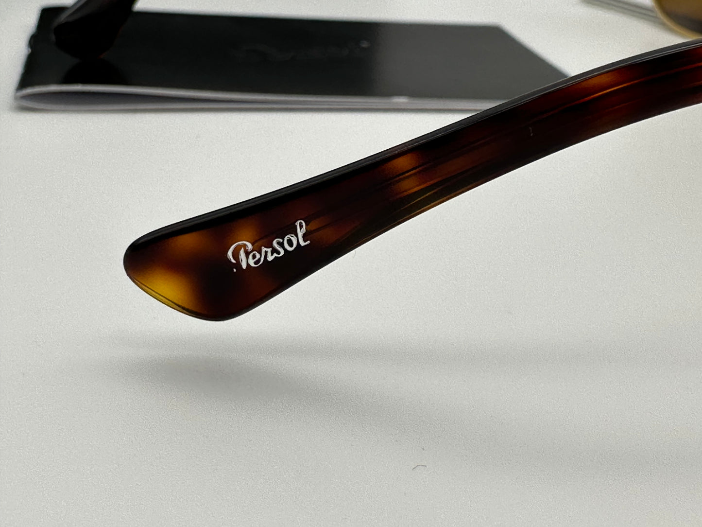 Persol PO 2487s 55mm Gold/Havana Browns made in Italy