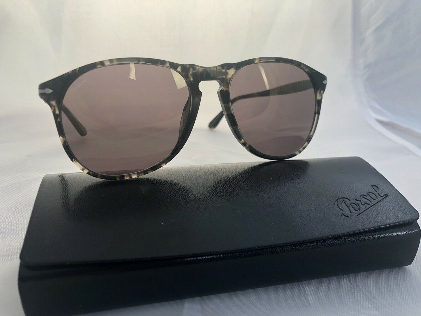 PERSOL PO9649S 1063/03 Gold Men's Sunglasses 55mm