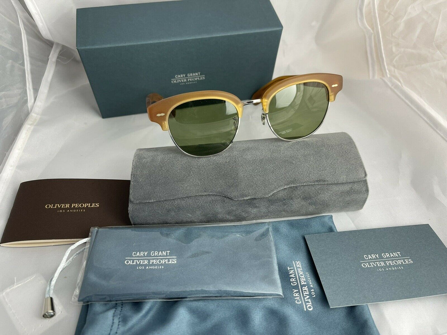 Oliver Peoples CARY GRANT 2 SUN 50mm OV 5436S Brown/Green (1699/52) Sunglasses