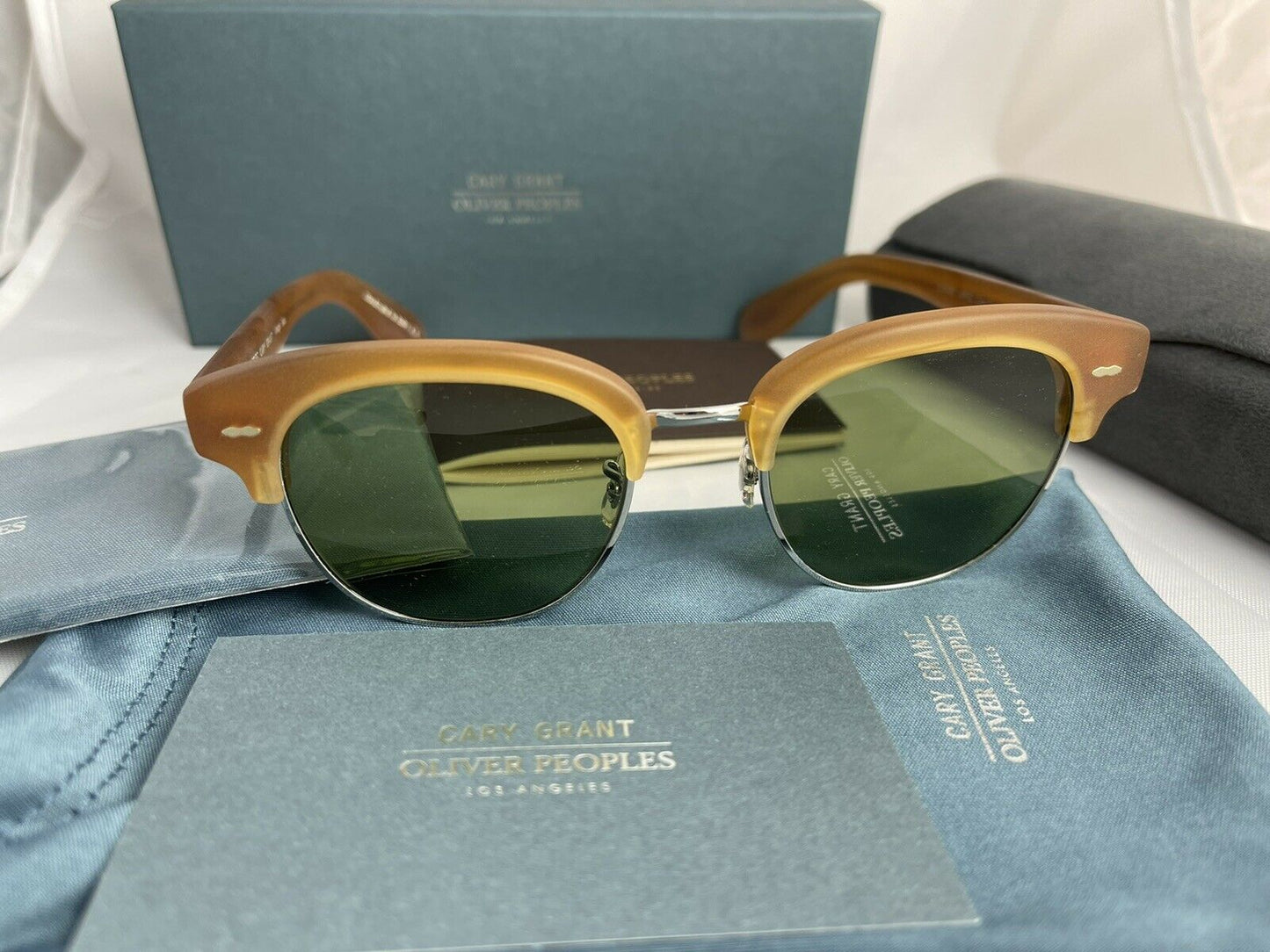 Oliver Peoples CARY GRANT 2 SUN 50mm OV 5436S Brown/Green (1699/52) Sunglasses