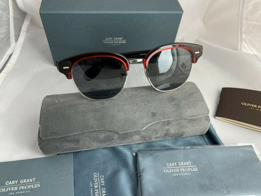 Oliver Peoples Cary Grant 2 OV5436s Sunglasses Bordeaux Bark/Carbon Grey 52mm